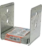Amazon.com: Simpson Strong-Tie ABU66Z Post Base 12-Ga Zmax (10Pk